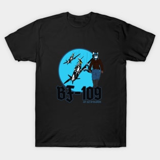 Two Tailed Tom Bf-109 Pilot T-Shirt